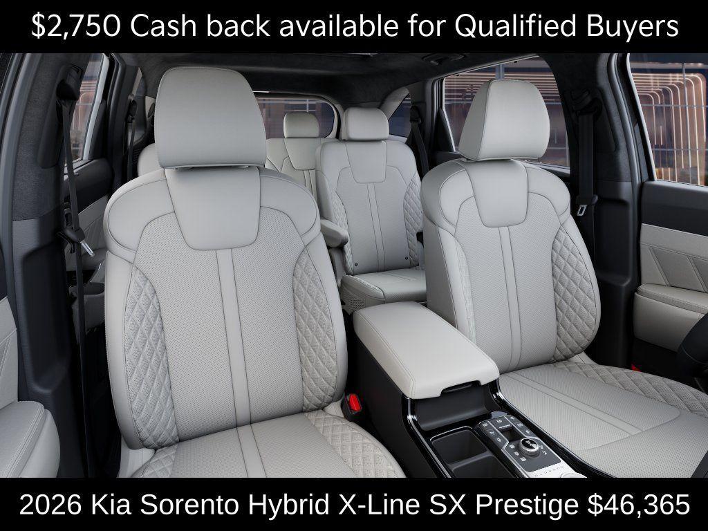 new 2026 Kia Sorento Hybrid car, priced at $46,365