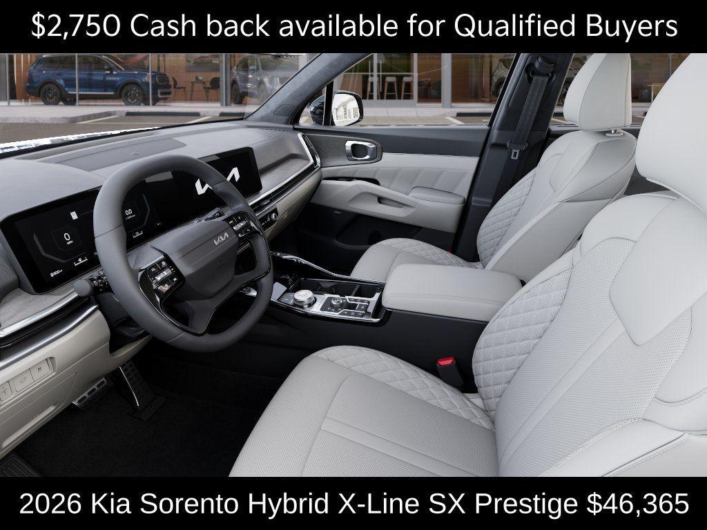 new 2026 Kia Sorento Hybrid car, priced at $46,365