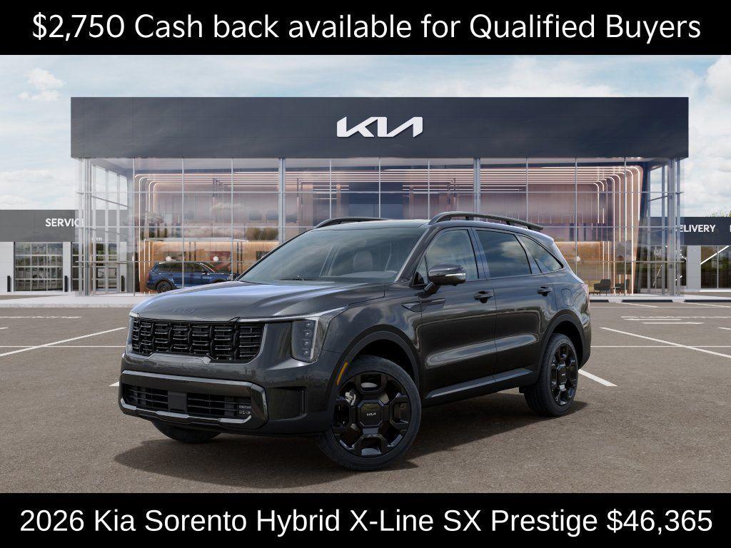 new 2026 Kia Sorento Hybrid car, priced at $46,365