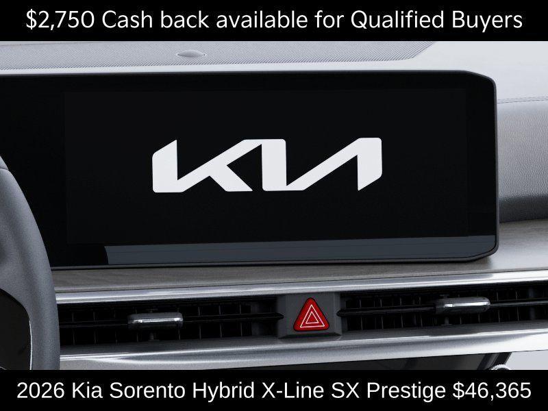 new 2026 Kia Sorento Hybrid car, priced at $46,365