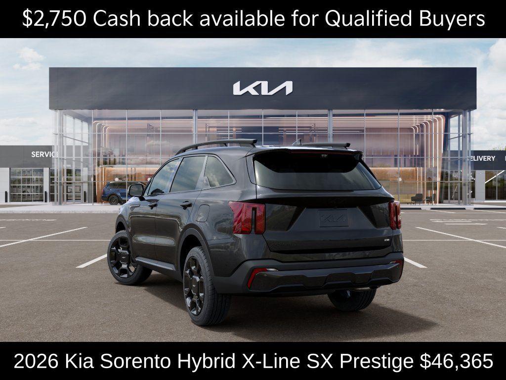 new 2026 Kia Sorento Hybrid car, priced at $46,365