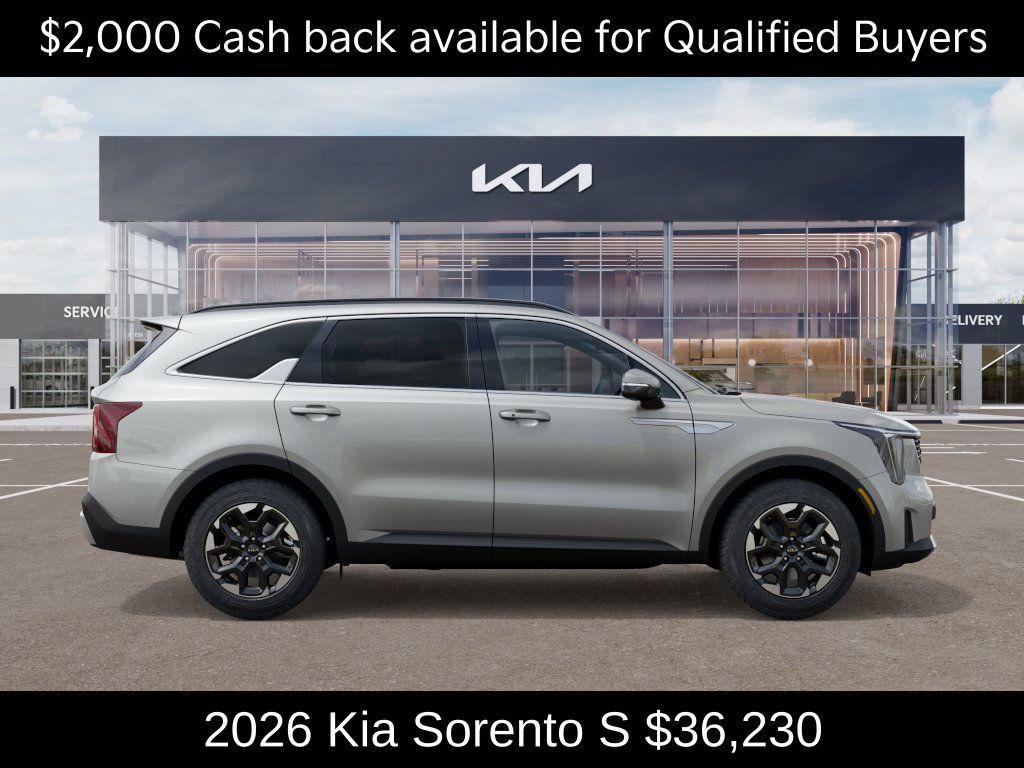 new 2026 Kia Sorento car, priced at $36,230