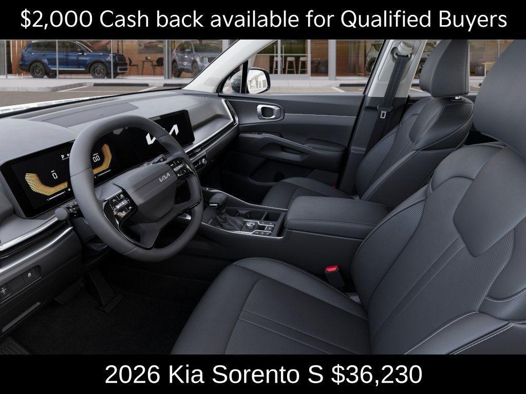 new 2026 Kia Sorento car, priced at $36,230