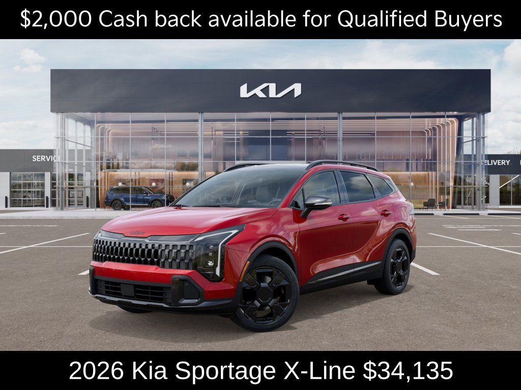 new 2026 Kia Sportage car, priced at $34,135