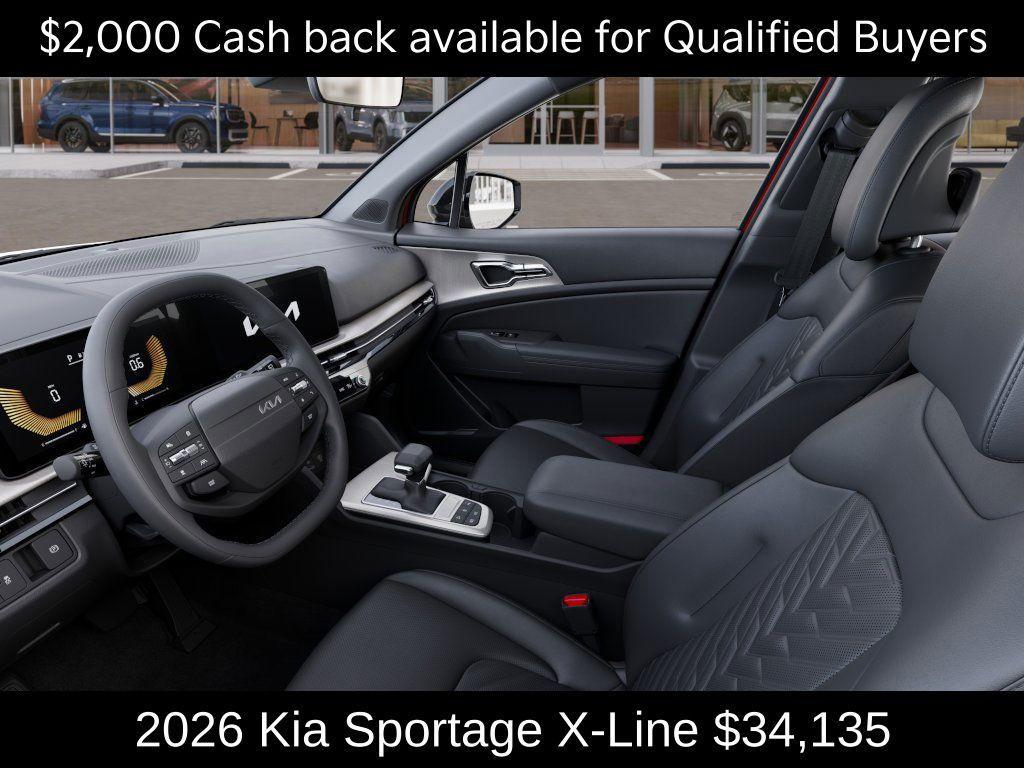 new 2026 Kia Sportage car, priced at $34,135