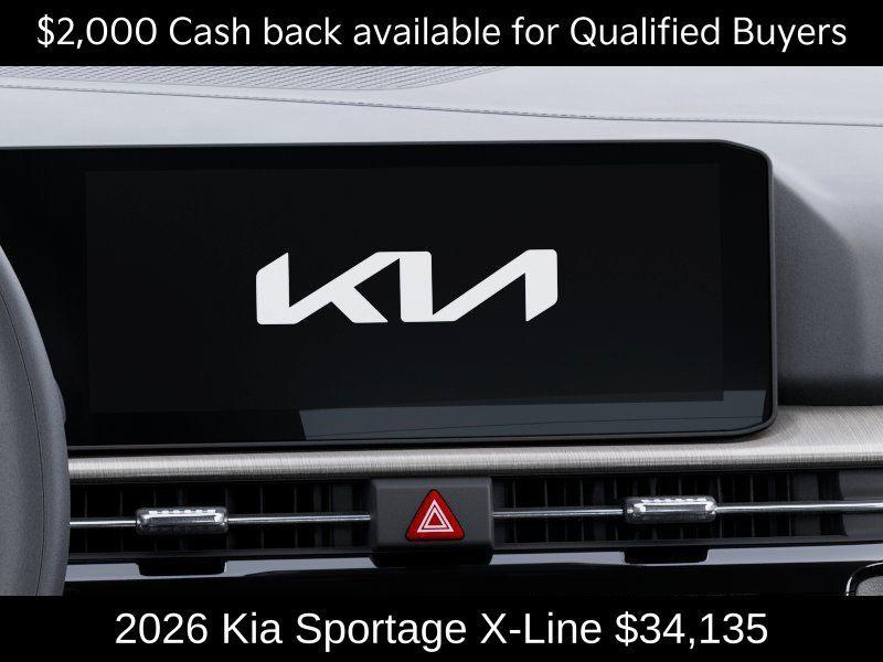 new 2026 Kia Sportage car, priced at $34,135