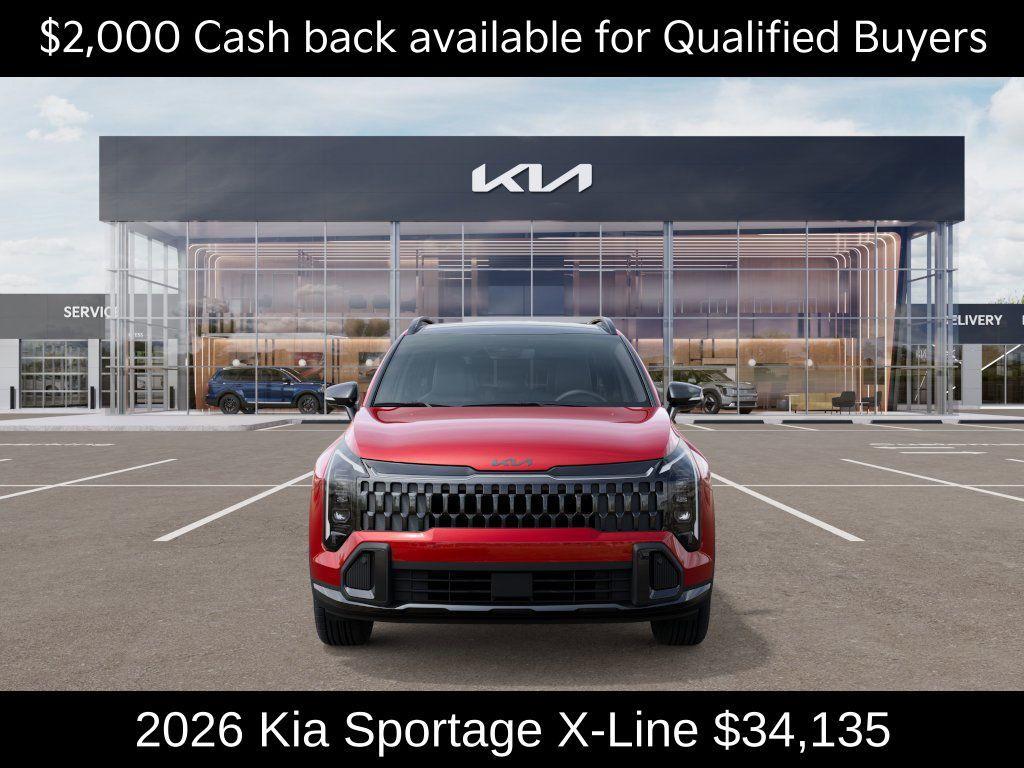 new 2026 Kia Sportage car, priced at $34,135