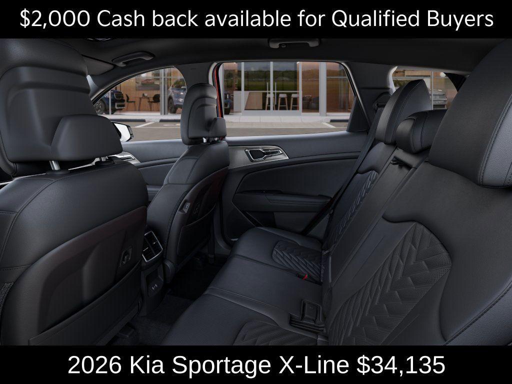 new 2026 Kia Sportage car, priced at $34,135