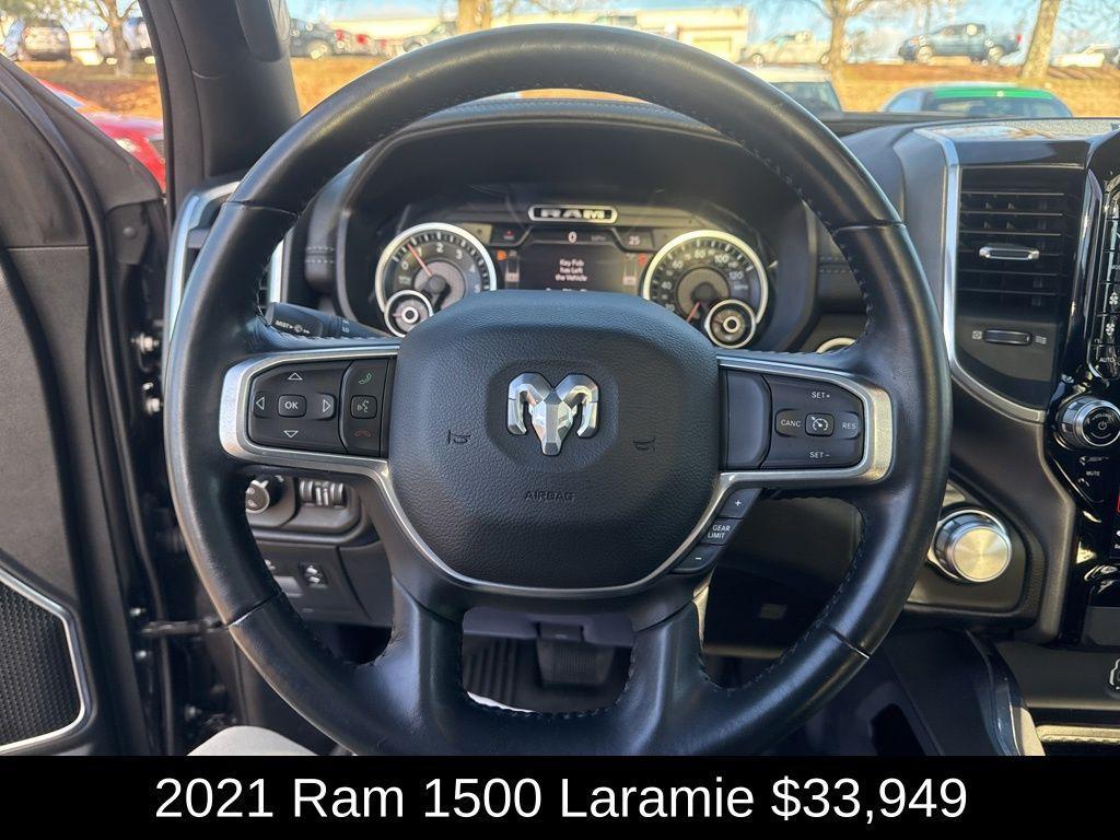 used 2021 Ram 1500 car, priced at $33,949
