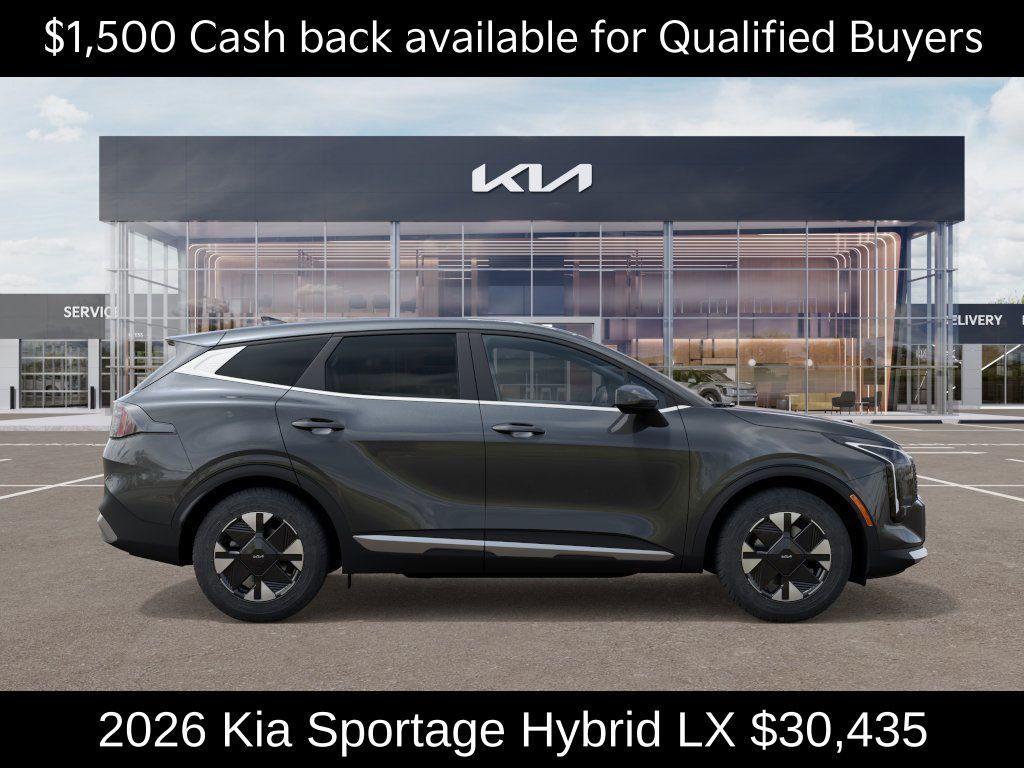 new 2026 Kia Sportage Hybrid car, priced at $30,435