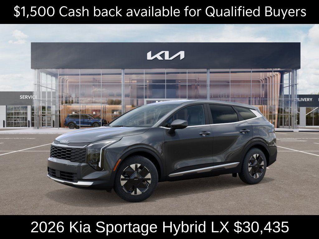 new 2026 Kia Sportage Hybrid car, priced at $30,435
