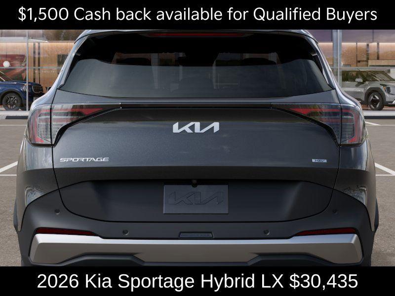 new 2026 Kia Sportage Hybrid car, priced at $30,435