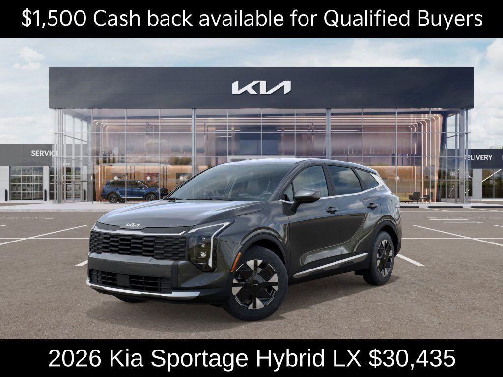 new 2026 Kia Sportage Hybrid car, priced at $30,435