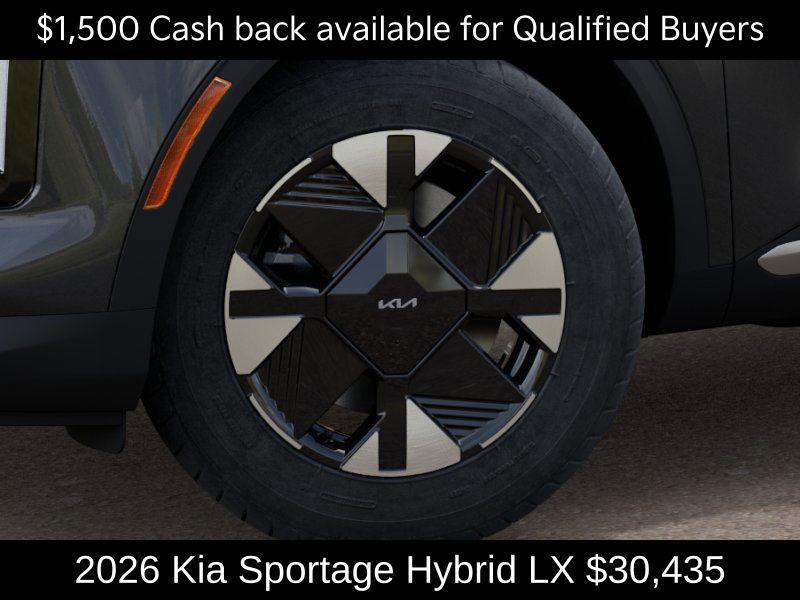 new 2026 Kia Sportage Hybrid car, priced at $30,435