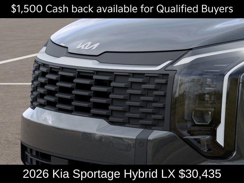 new 2026 Kia Sportage Hybrid car, priced at $30,435