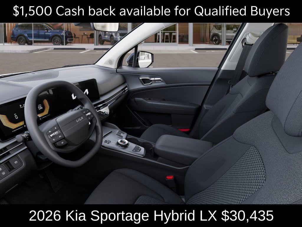 new 2026 Kia Sportage Hybrid car, priced at $30,435