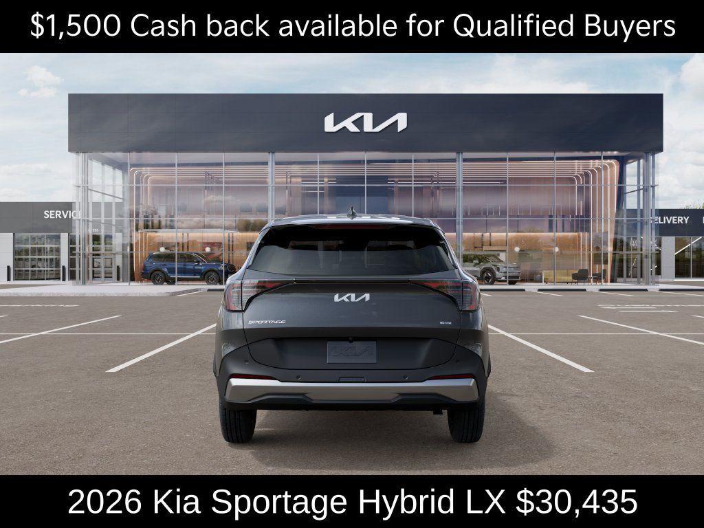 new 2026 Kia Sportage Hybrid car, priced at $30,435