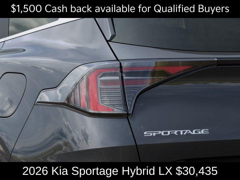 new 2026 Kia Sportage Hybrid car, priced at $30,435