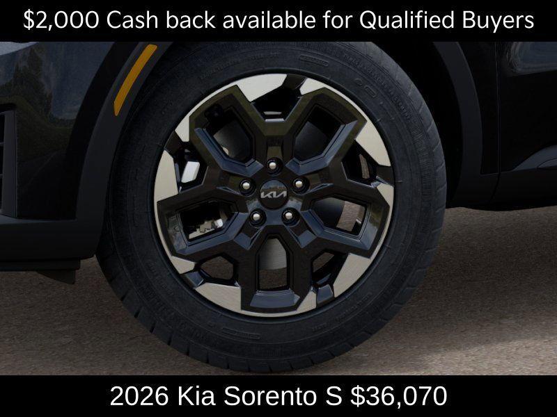 new 2026 Kia Sorento car, priced at $36,070