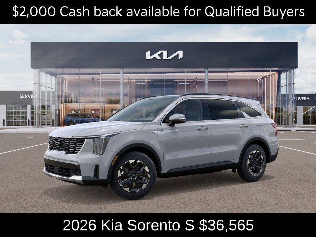 new 2026 Kia Sorento car, priced at $36,565