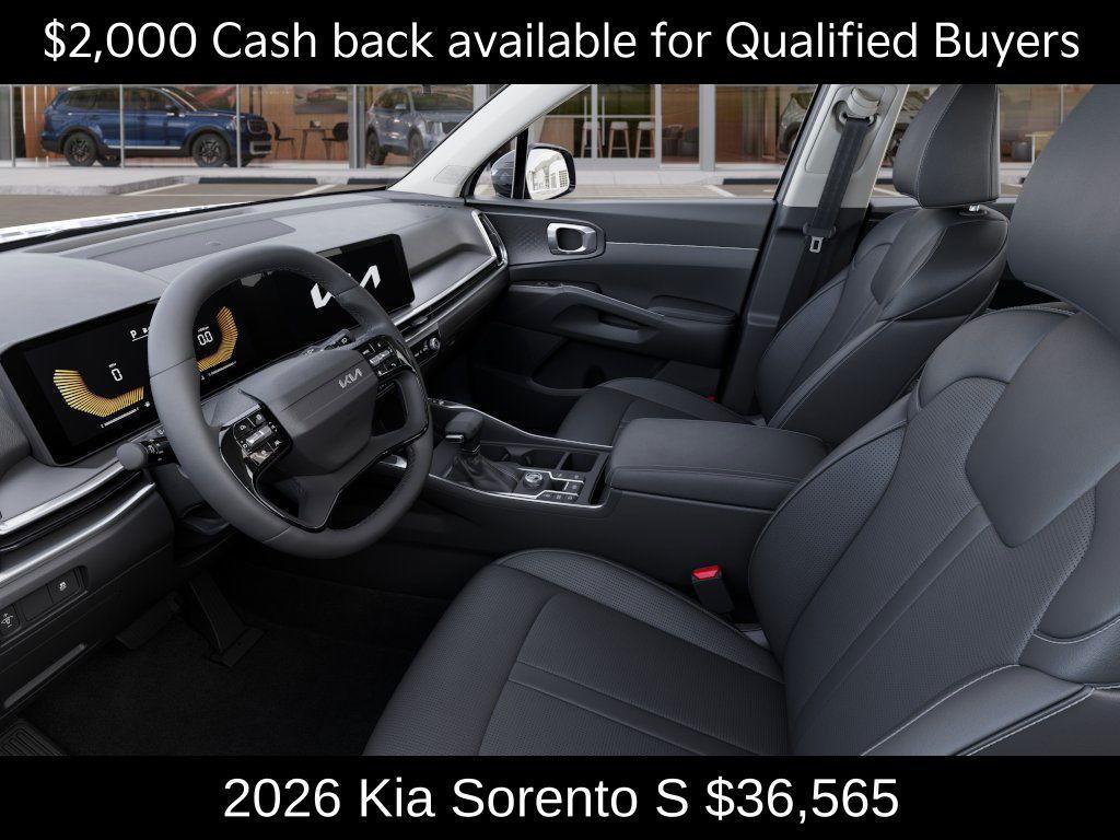 new 2026 Kia Sorento car, priced at $36,565