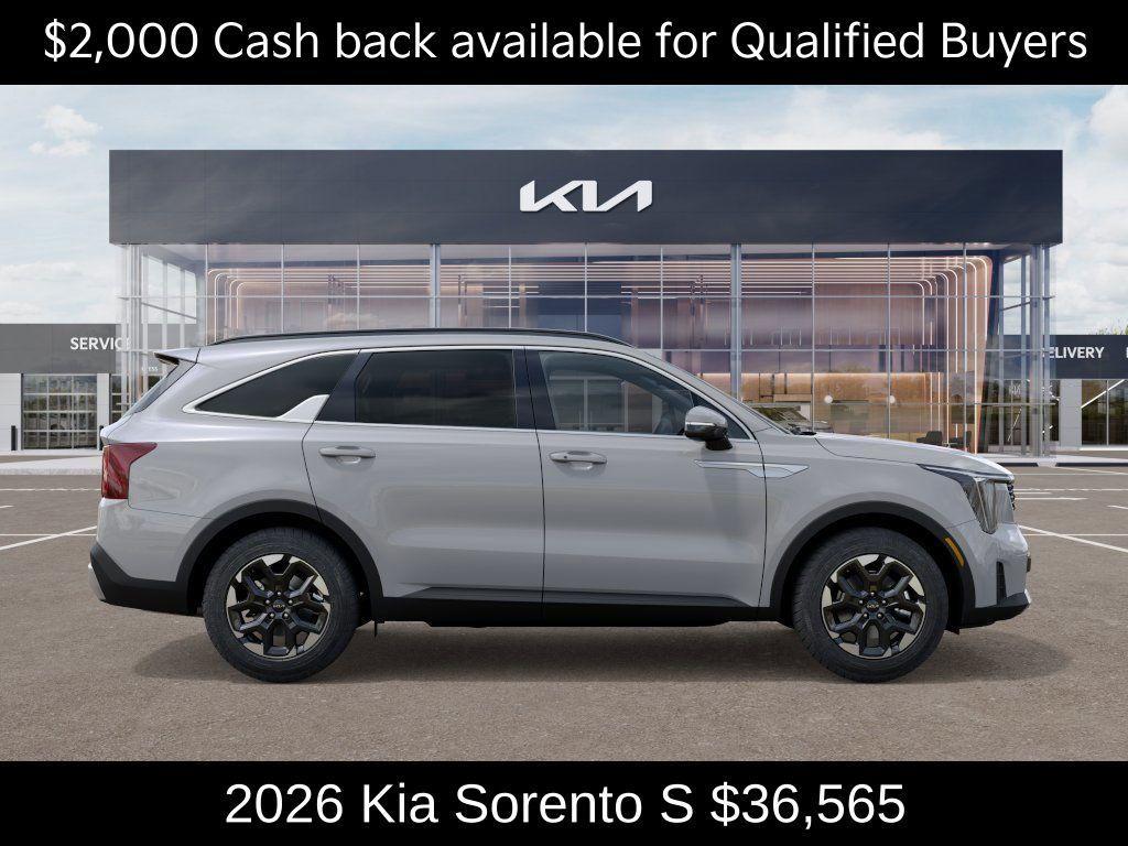 new 2026 Kia Sorento car, priced at $36,565