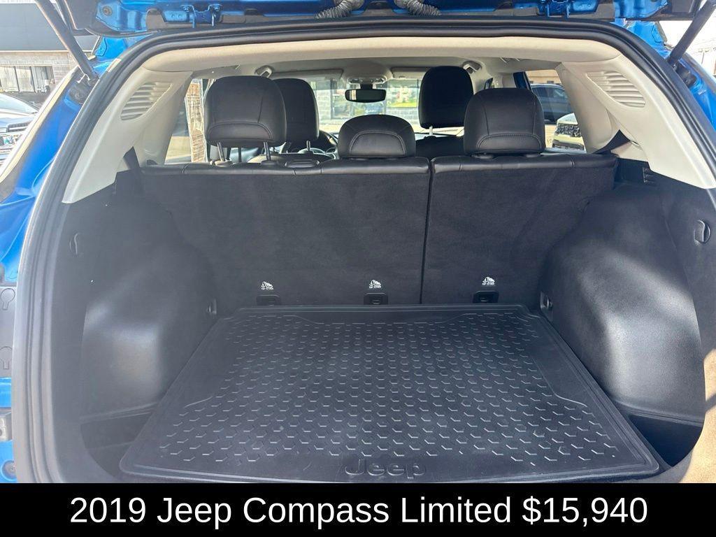used 2019 Jeep Compass car, priced at $15,940