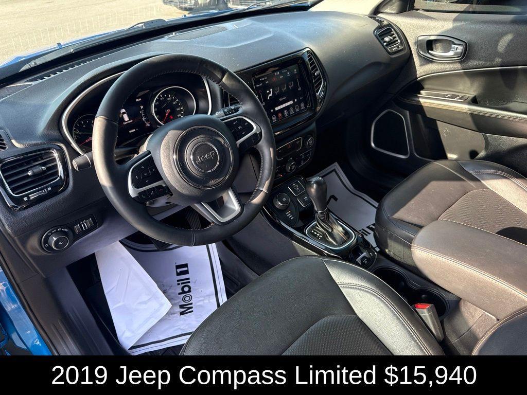 used 2019 Jeep Compass car, priced at $15,940
