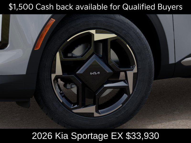 new 2026 Kia Sportage car, priced at $33,930