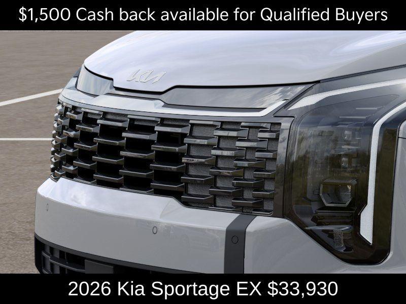 new 2026 Kia Sportage car, priced at $33,930