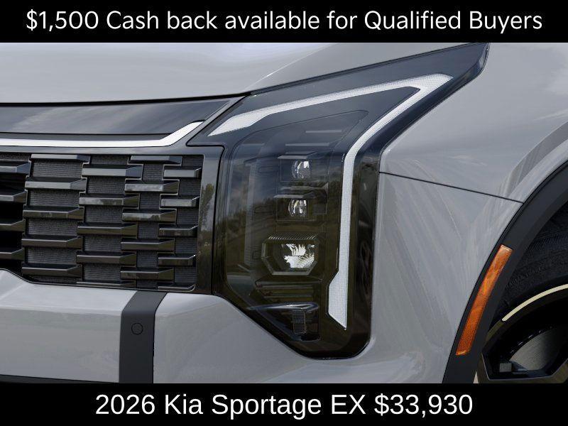 new 2026 Kia Sportage car, priced at $33,930