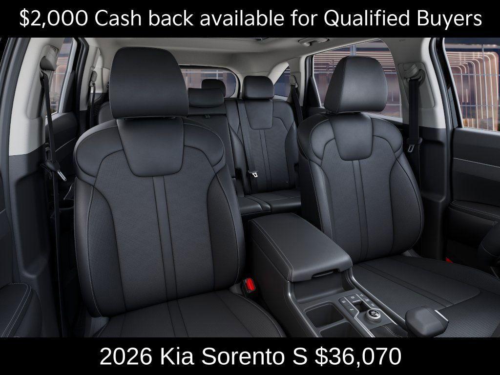 new 2026 Kia Sorento car, priced at $36,070