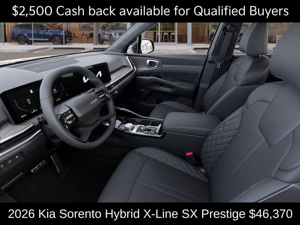 new 2026 Kia Sorento Hybrid car, priced at $46,370