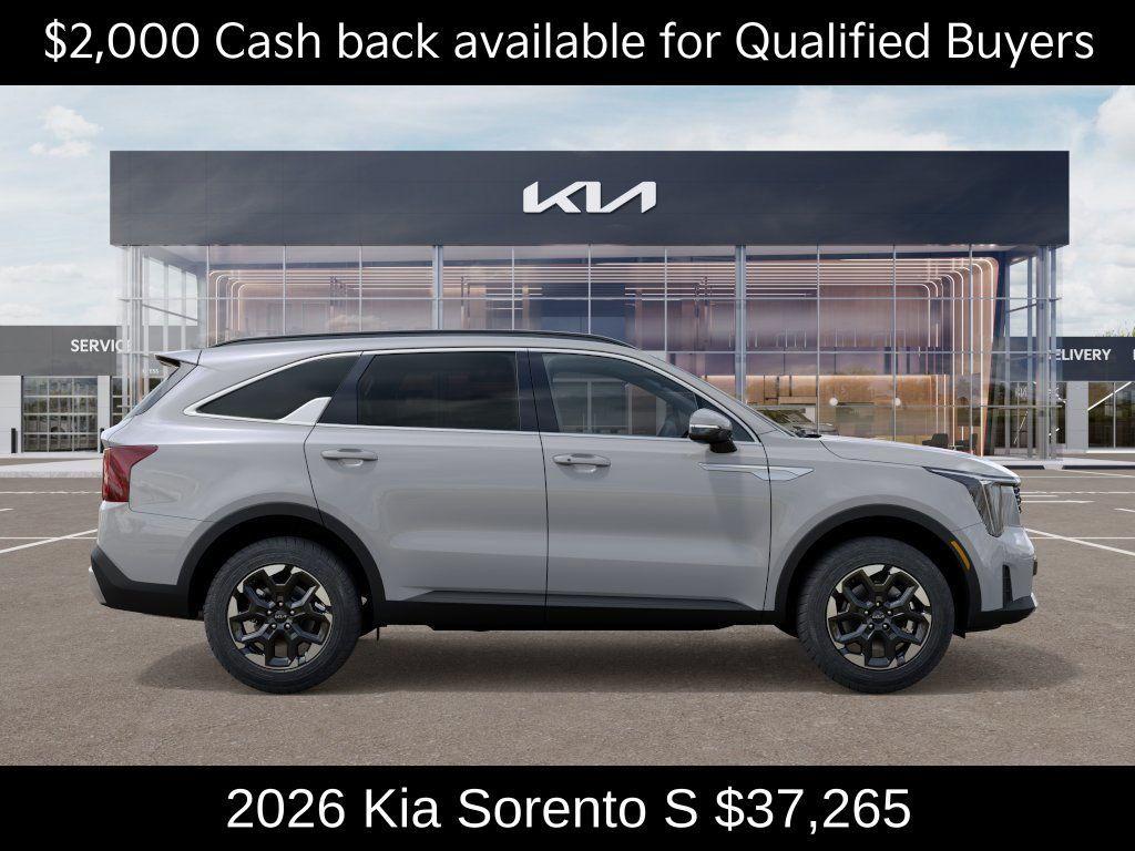 new 2026 Kia Sorento car, priced at $37,265