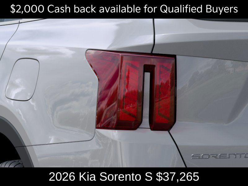 new 2026 Kia Sorento car, priced at $37,265
