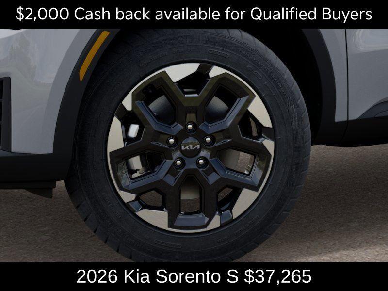 new 2026 Kia Sorento car, priced at $37,265