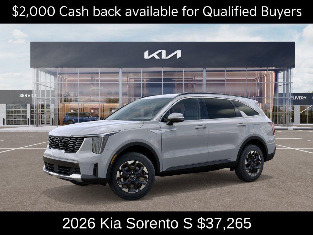 new 2026 Kia Sorento car, priced at $37,265