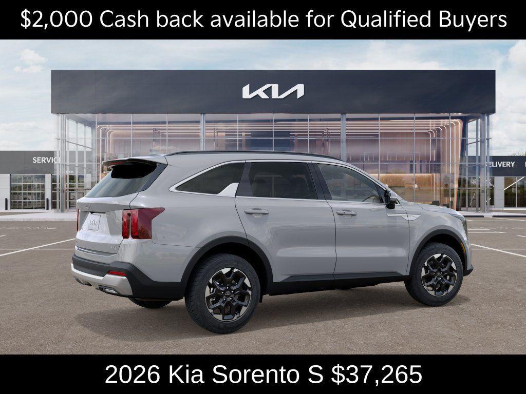 new 2026 Kia Sorento car, priced at $37,265