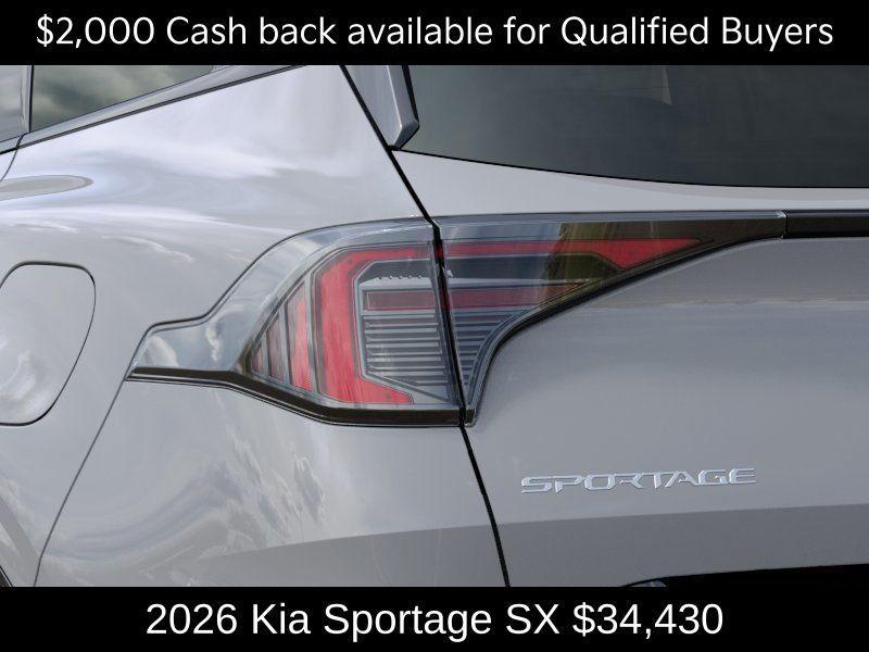 new 2026 Kia Sportage car, priced at $34,430