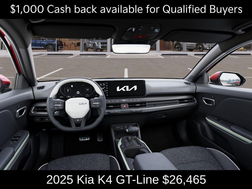 new 2025 Kia K4 car, priced at $26,465