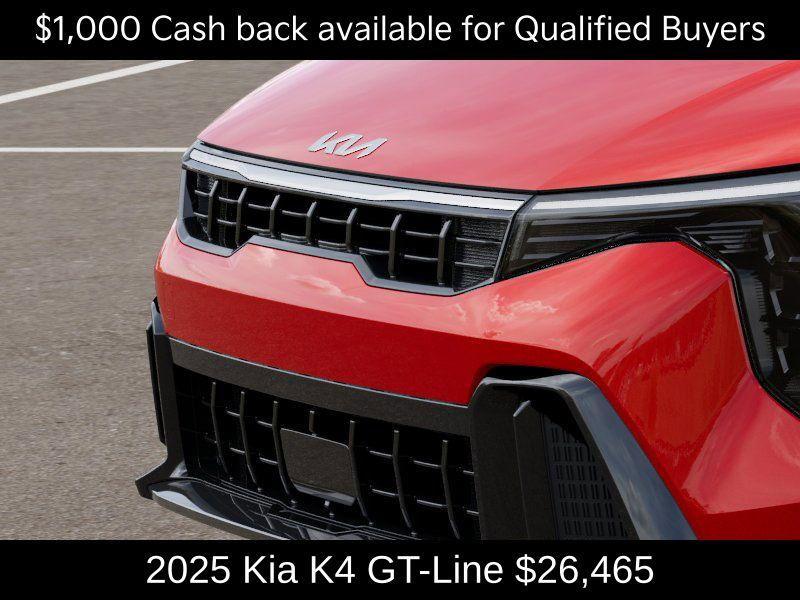 new 2025 Kia K4 car, priced at $26,465
