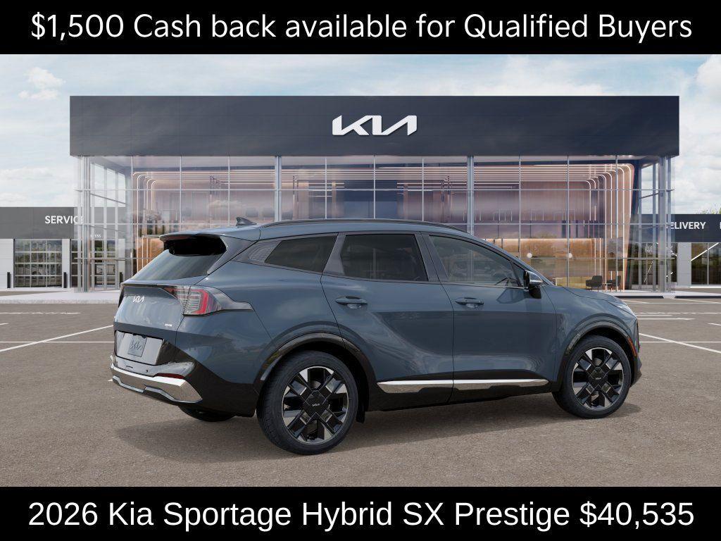 new 2026 Kia Sportage Hybrid car, priced at $40,535
