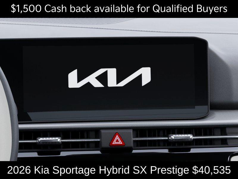 new 2026 Kia Sportage Hybrid car, priced at $40,535