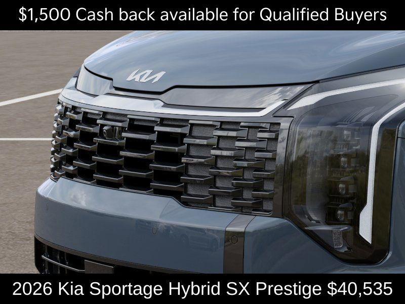 new 2026 Kia Sportage Hybrid car, priced at $40,535