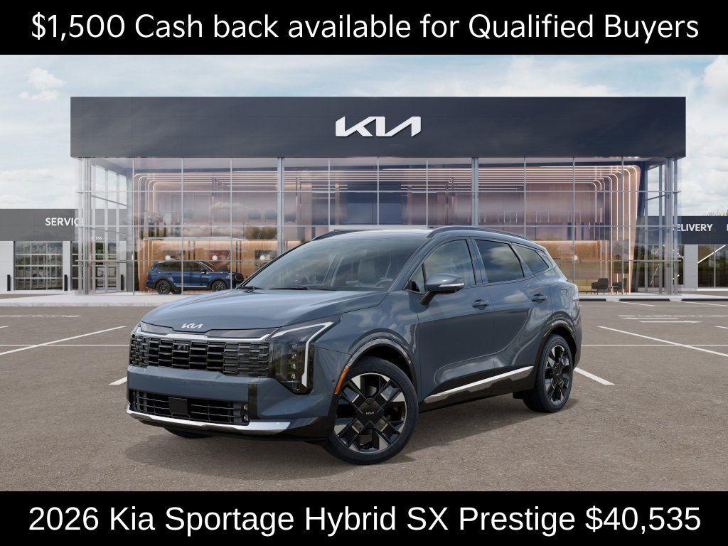 new 2026 Kia Sportage Hybrid car, priced at $40,535