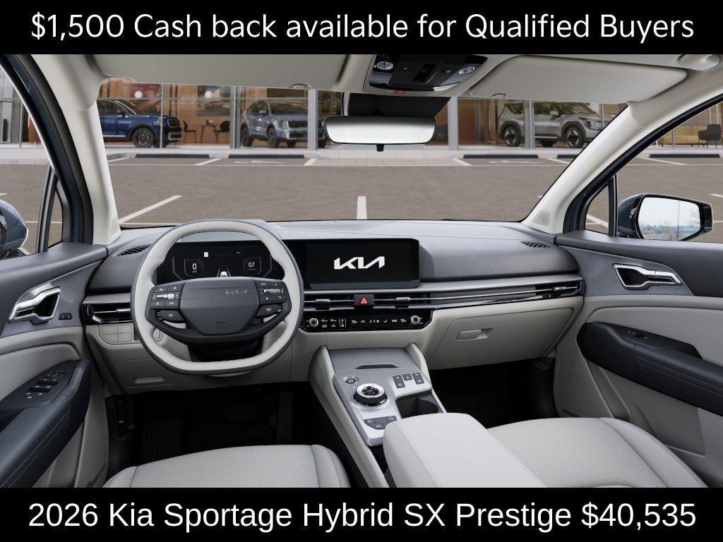 new 2026 Kia Sportage Hybrid car, priced at $40,535