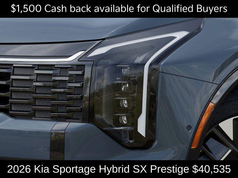 new 2026 Kia Sportage Hybrid car, priced at $40,535