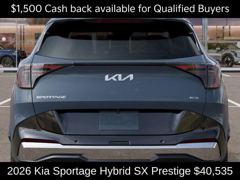 new 2026 Kia Sportage Hybrid car, priced at $40,535