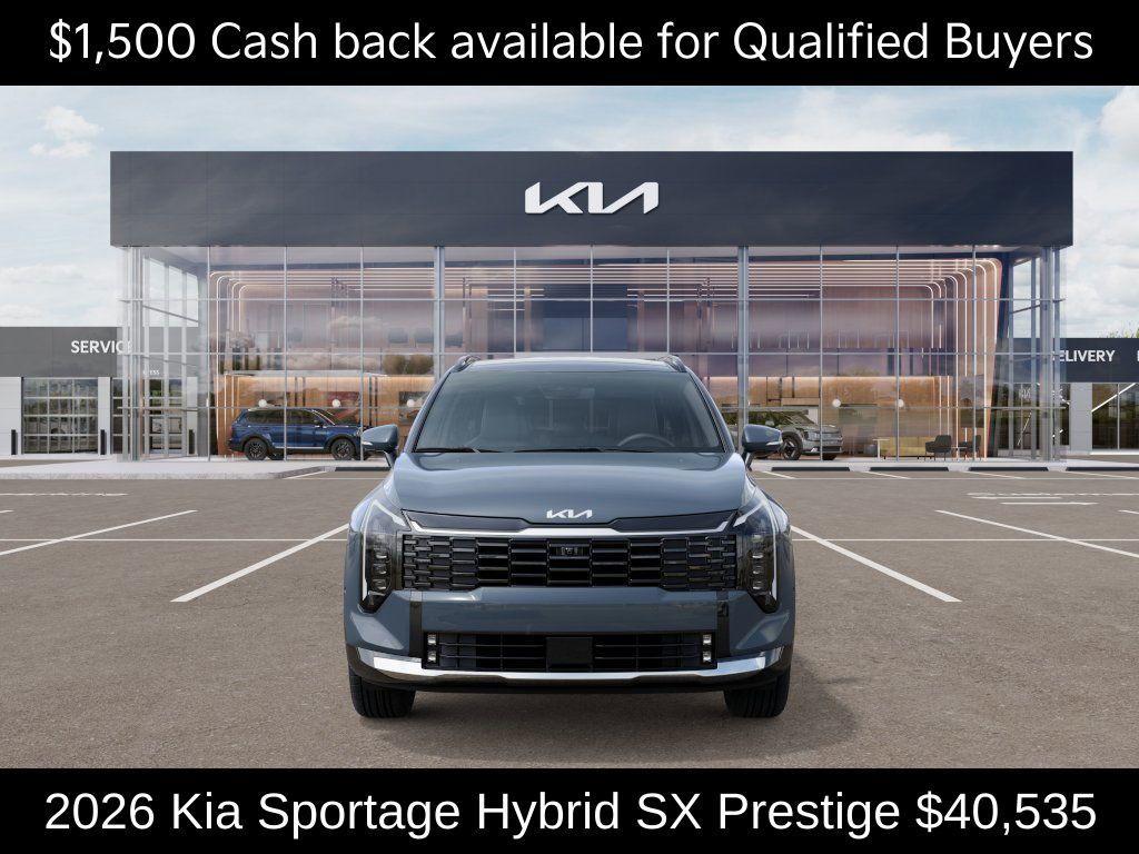 new 2026 Kia Sportage Hybrid car, priced at $40,535