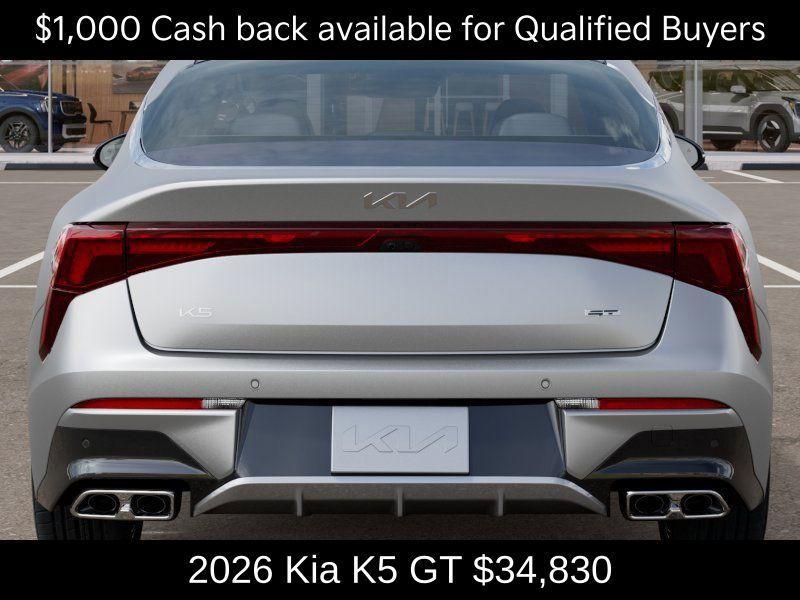 new 2026 Kia K5 car, priced at $34,830